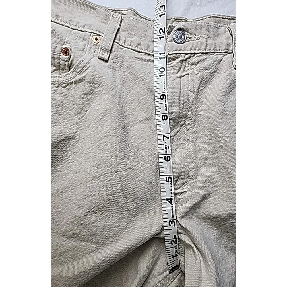 VTG Y2K‎ Levi's Jeans 550 Relaxed Fit Men's 36 Denim Shorts Tan Classic Cool EUC